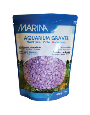 Marina Marina Aquarium Gravel Purple 1lb