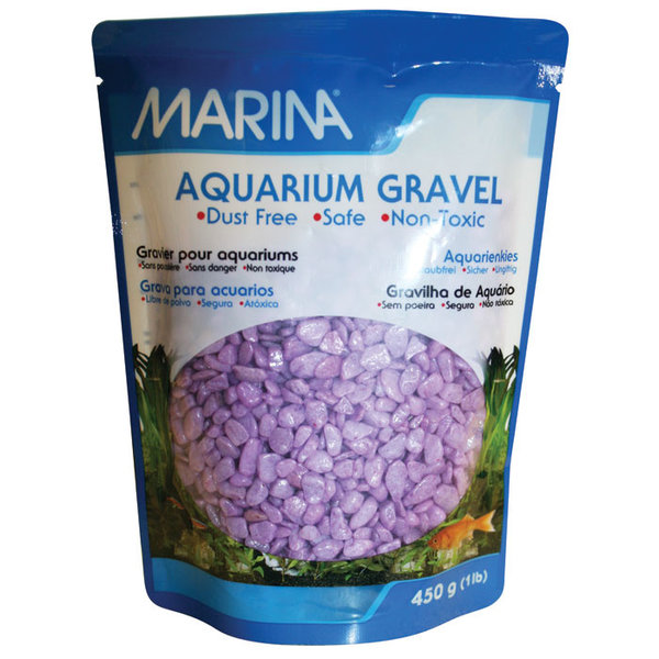 Marina Marina Aquarium Gravel Purple 1lb