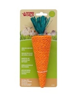 Living World Living World Nibblers, Corn Husk Chews, Carrot