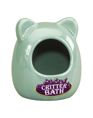 Kaytee Kaytee Ceramic Critter Bath, Small (3.5 x 3.5 x 4.25)"