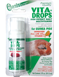 Oasis Products OASIS Guinea Pig Vita Drop Vitamins 2 oz