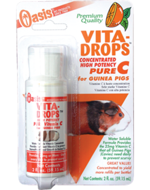 Oasis Products OASIS Guinea Pig Vita Drops Pure C 2 oz