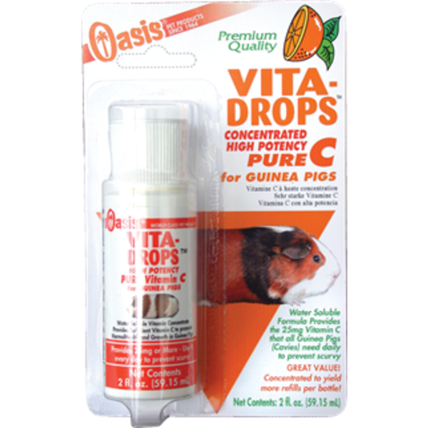 Oasis Products OASIS Guinea Pig Vita Drops Pure C 2 oz