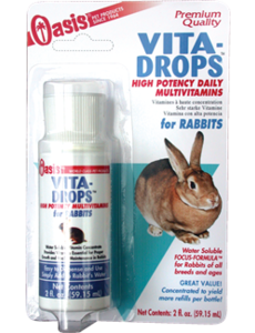 Oasis Products OASIS Rabbit Vita Drop Vitamins 2 oz