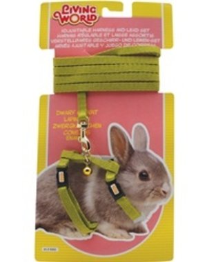 Living World Living World Adjustable Harness and Lead Set For Dwarf Rabbits