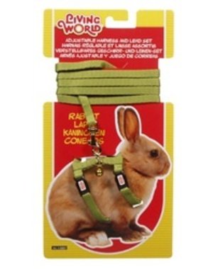 Living World Living World Adjustable Harness and Lead Set for Rabbits