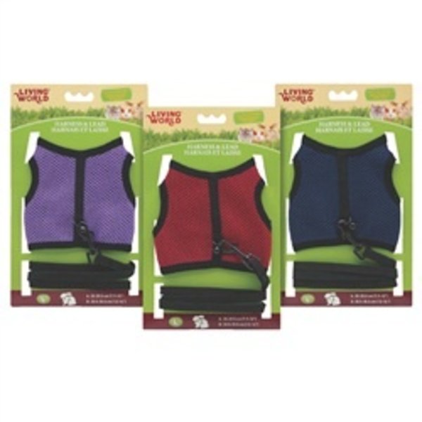 Living World Living World Large Harness and Lead Set - Assorted Colors