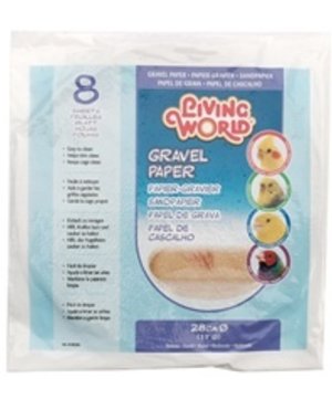 Living World Living World Gravel Paper, Round (8 Pack)