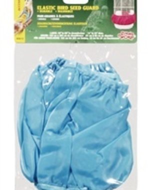 Hagen Living World Bird Seed Guard - Large - Sky Blue
