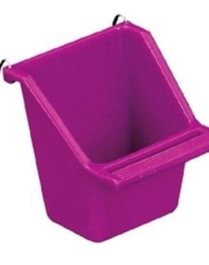 Living World Living World Seed Cup with Perch (Assorted Colours)