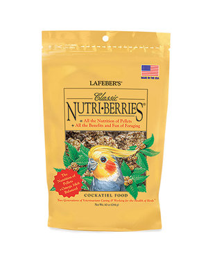 Lafebers Lafebers Nutri-Berries Cockatiel 10 oz