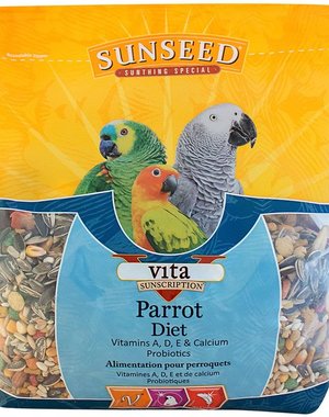 SunSeed Sunseed Vita Sunscription Parrot Diet