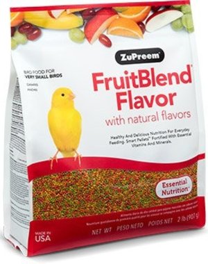 Zupreem Products ZuPreem FruitBlend Flavor XSmall Birds