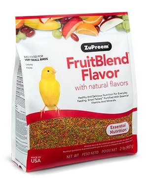 Zupreem Products ZuPreem FruitBlend Flavor XSmall Birds