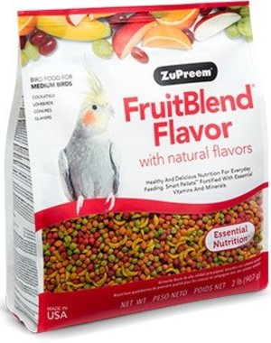 Zupreem Products ZuPreem FruitBlend Flavor Medium Birds
