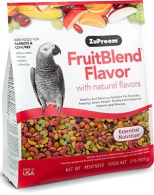Zupreem Products ZuPreem FruitBlend Flavor Med/Large