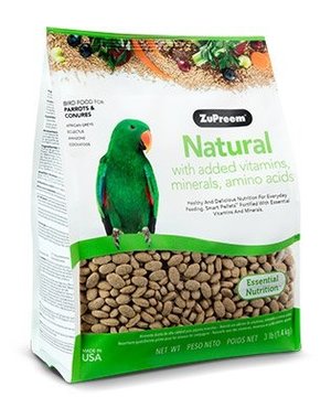 Zupreem Products ZuPreem Natural Parrots & Conures 3 lb
