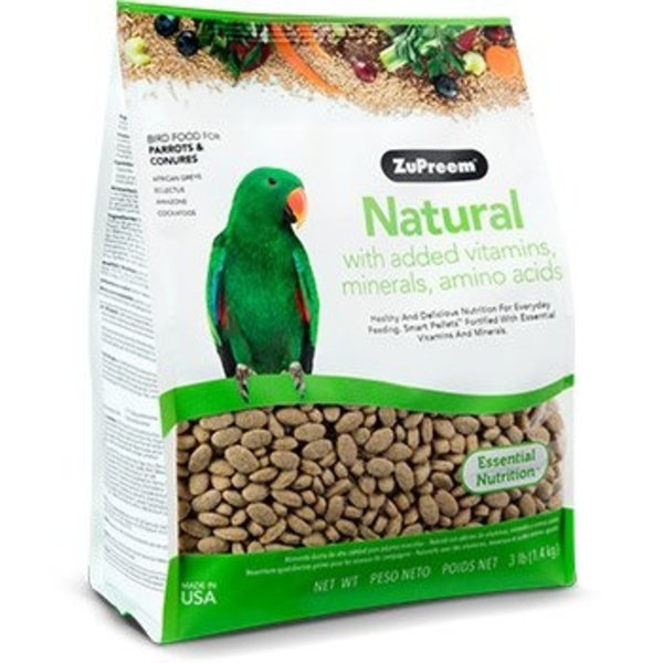 Zupreem Products ZuPreem Natural Parrots & Conures 3 lb
