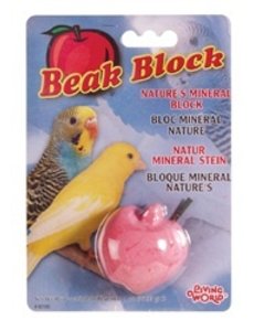 Living World Living World Mineral Block for Parakeets - Red Apple