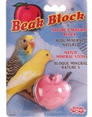 Living World Living World Mineral Block for Parakeets - Red Apple