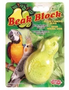 Living World Living World Mineral Block for Cockatiels - Yellow Pear