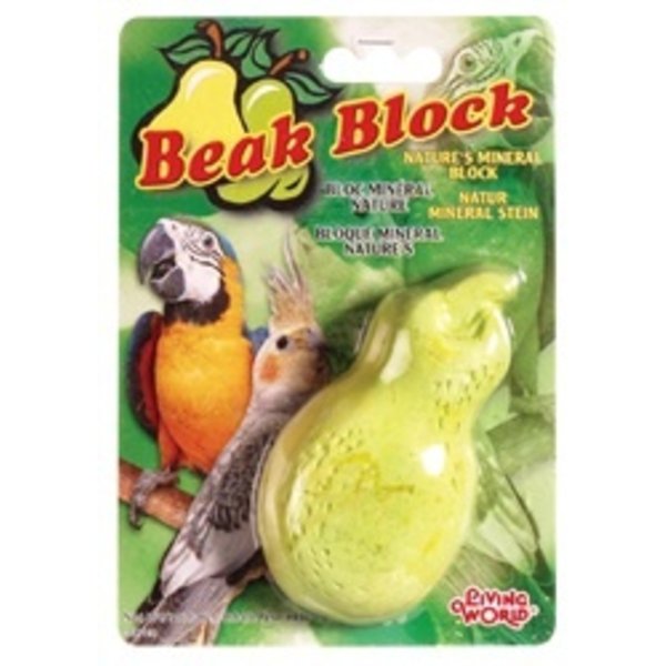 Living World Living World Mineral Block for Cockatiels - Yellow Pear