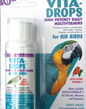 Oasis Products OASIS Big Bird Vita Drop Vitamins for Big Birds  2 oz