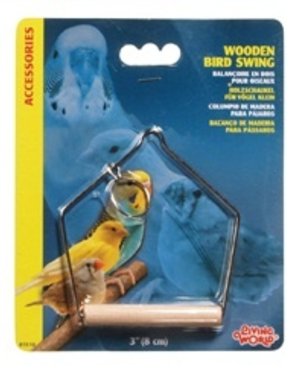 Living World Living World Wooden Bird Swing