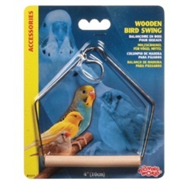Living World Living World Wooden Bird Swing