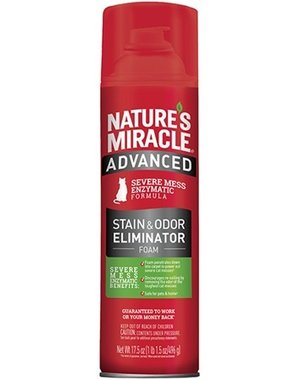 Natures Miracle Nature's Miracle Advanced Stain and Odour Eliminator - Foam 17.5 oz