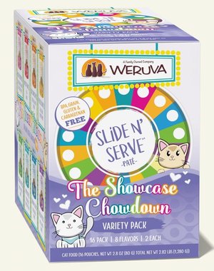 WeRuVa Weruva Slide N' Serve The Showcase Chowdown Variety Pack (16 Pack)