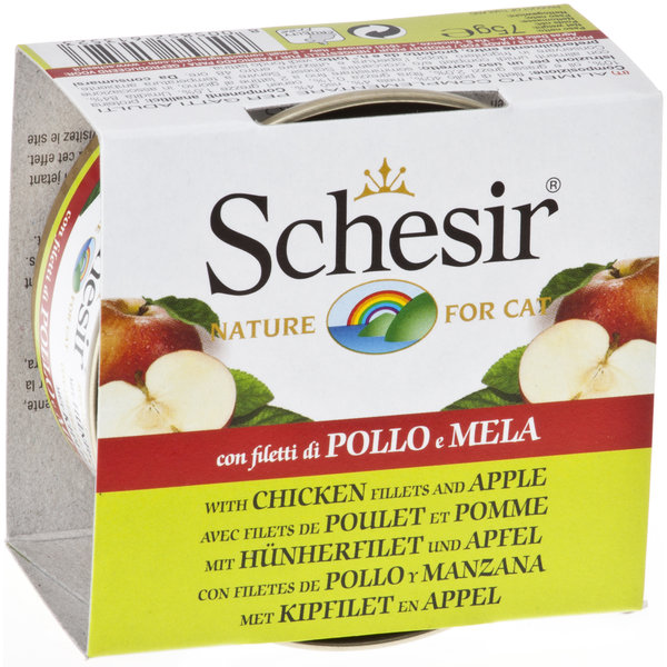 SCHESIR Schesir Chicken Fillets and Apples 75 g
