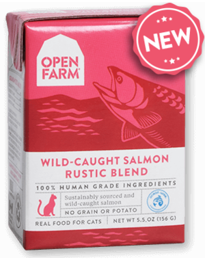 Open Farm Inc. Open Farm Tetra Pack Wild Caught Salmon Cat 5.5 oz