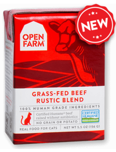 Open Farm Inc. Open Farm Tetra Pack Grass Fed Beef Cat 5.5 oz
