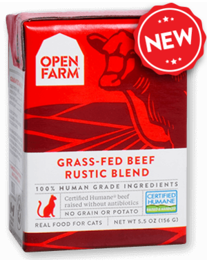 Open Farm Inc. Open Farm Tetra Pack Grass Fed Beef Cat 5.5 oz