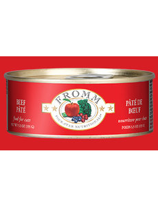 Fromm Family Pet Foods Fromm Four-Star Beef Pate Cat Canned Food 5.5 oz