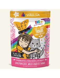 WeRuVa BFF Tuna & Turkey Tickles 3 oz Pouch