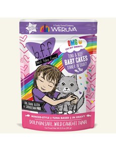 WeRuVa BFF Tuna & Beef Baby Cakes 3 oz Pouch