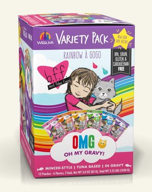 WeRuVa BFF Variety Pack Pouches Rainbow Á Gogo (12 Pack)
