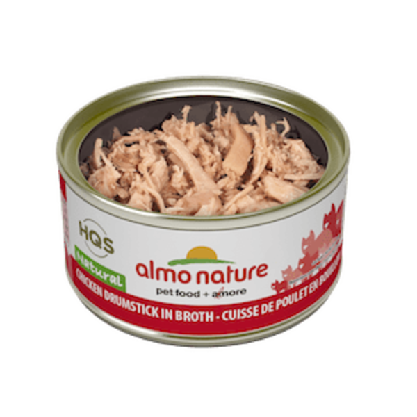 Almo Nature Almo Nature HSQ Natural Chicken Drumstick In Broth 70 g