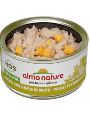 Almo Nature Almo Nature HSQ Natural Chicken & Cheese In Broth 70 g