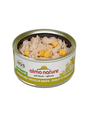 Almo Nature Almo Nature HSQ Natural Chicken & Cheese In Broth 70 g
