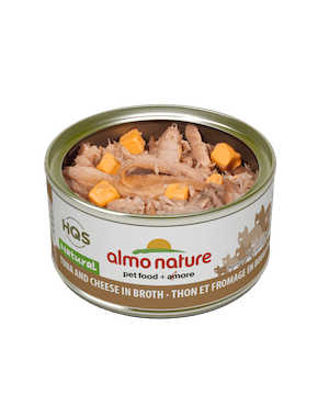 Almo Nature Almo Nature HQS Natural Tuna with Cheese In Broth 70 g