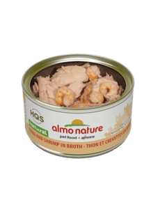 Almo Nature Almo Nature HQS Natural Tuna And Shrimp in Broth 70 g