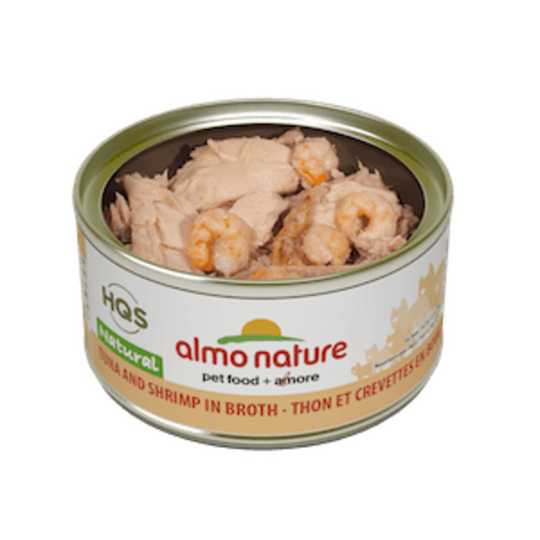 Almo Nature Almo Nature HQS Natural Tuna And Shrimp in Broth 70 g