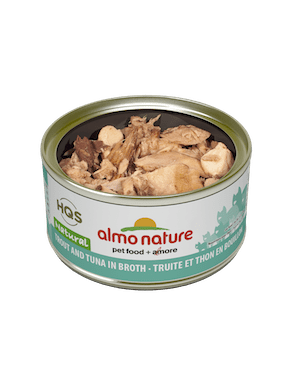 Almo Nature Almo Nature HQS Natural Trout & Tuna In Broth 70 g