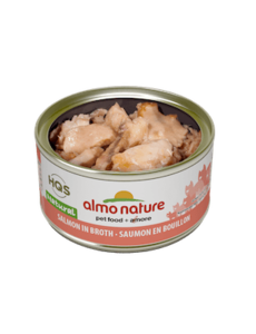 Almo Nature Almo Nature HQS Natural Salmon In Broth 70 g