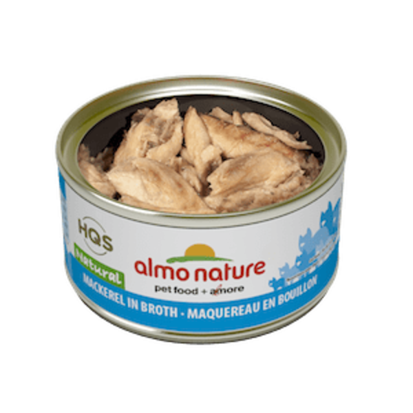 Almo Nature Almo Nature HQS Natural Mackerel In Broth 70 g