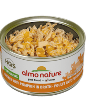 Almo Nature Almo Nature HQS Natural Chicken & Pumpkin In Broth