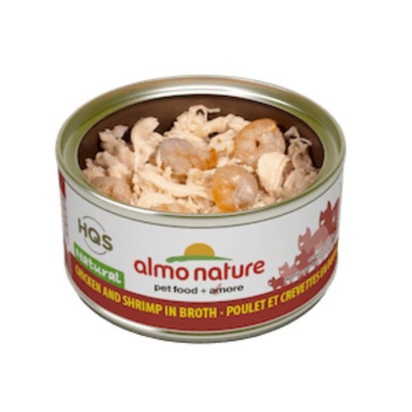 Almo Nature Almo Nature HQS Natural Chicken & Shrimp In Broth 70 g